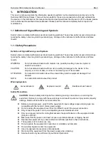 Предварительный просмотр 5 страницы OHAUS Defender 3000 Series Service Manual