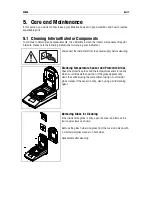 Preview for 19 page of OHAUS MB35 Instruction Manual