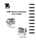Preview for 1 page of OHAUS Ranger 3000 Series User Manual