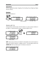 Preview for 19 page of OHAUS Scout Pro Balance Instruction Manual