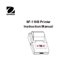 Preview for 1 page of OHAUS SF-110B Instruction Manual