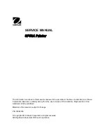 Preview for 2 page of OHAUS SF40A Service Manual