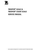 Preview for 1 page of OHAUS TROOPER Service Manual