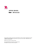 Preview for 3 page of OHAUS Valor 3000 Service Manual