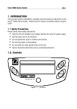 Предварительный просмотр 3 страницы OHAUS Valor 6000G X 1G Instruction Manual