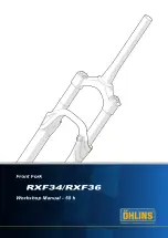 Öhlins RXF34 Workshop Manual preview