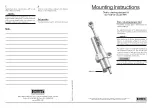 Öhlins SD 168 Mounting Instructions preview