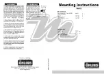 Öhlins YA812 Mounting Instructions preview