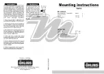 Öhlins YA919 Mounting Instructions preview