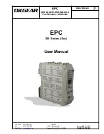 OilGear EPC 300 Series User Manual preview