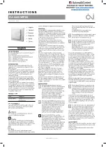 OJ Electronics OJ-Air2-WP55 Instructions Manual preview