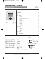 OJ Electronics OJ Microline ICD3-1999 User Manual preview