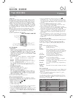 Предварительный просмотр 3 страницы OJ Electronics UCG Quick Manual