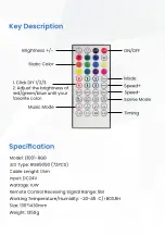 Preview for 3 page of OKASHA E1001-RGB User Manual