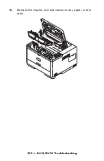 Предварительный просмотр 123 страницы Oki B411d User Manual