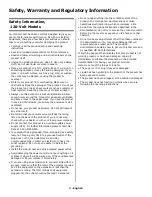 Preview for 2 page of Oki B6250dn Safety And Warranty Manual