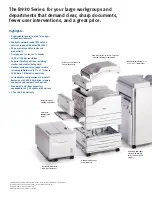 Preview for 2 page of Oki B930dn Brochure & Specs