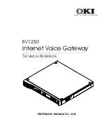 Preview for 1 page of Oki BV1250 Technical Reference