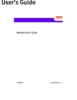 Oki C 5650dn Network User'S Manual preview