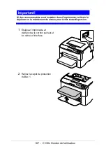 Предварительный просмотр 167 страницы Oki C130n Manual De L'Utilisateur