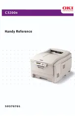 Oki C3200n Handy Reference preview