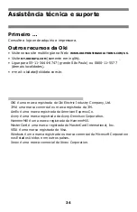 Preview for 35 page of Oki C3200n Manual Prático De Consulta