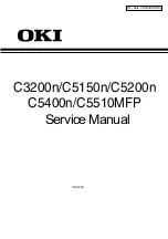 Oki C3200n Service Manual preview