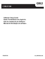 Oki C330dn Software Setup Manual preview