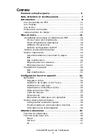 Preview for 3 page of Oki C3530n MFP Manual De L'Utilisateur