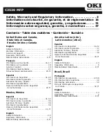 Preview for 1 page of Oki C3530n MFP Safety & Warranty