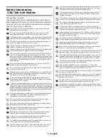 Preview for 3 page of Oki C3530n MFP Safety & Warranty