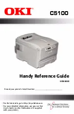 Oki C5100n Reference Manual preview