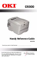 Oki C5300n Reference Manual предпросмотр