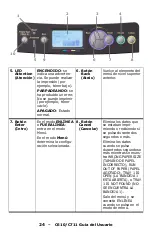 Предварительный просмотр 24 страницы Oki C610dn Guías Del Usuario Manual