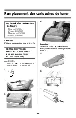 Предварительный просмотр 38 страницы Oki C7350hdn Guide De Référence Rapide