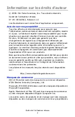 Preview for 2 page of Oki C810n Manual De L'Utilisateur Reseau