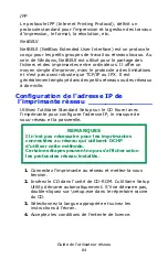 Preview for 64 page of Oki C810n Manual De L'Utilisateur Reseau