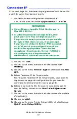 Preview for 87 page of Oki C810n Manual De L'Utilisateur Reseau