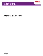 Oki C810n Manual Do Usuário preview