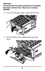 Preview for 6 page of Oki C830dn Installation Instructions Manual