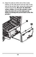 Preview for 11 page of Oki C830dn Installation Instructions Manual