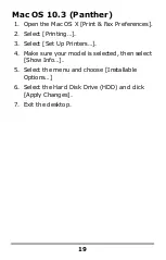 Preview for 19 page of Oki C830dn Installation Instructions Manual