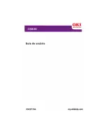 Oki C8800dn Manual Do Utilizador предпросмотр