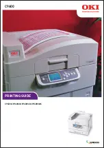 Oki C9000 Series Printing Manual preview