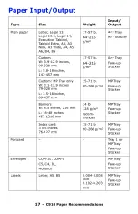 Preview for 17 page of Oki C910 User Manual