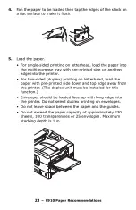 Preview for 23 page of Oki C910 User Manual