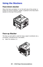 Preview for 24 page of Oki C910 User Manual