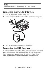 Preview for 36 page of Oki C910 User Manual