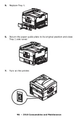 Preview for 46 page of Oki C910 User Manual