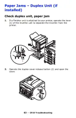 Preview for 63 page of Oki C910 User Manual